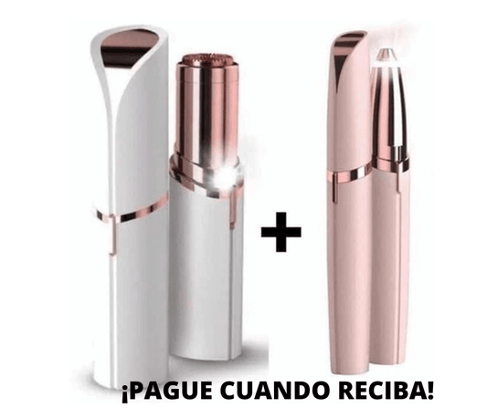 Depiladora portátil + Una depiladora facial de regalo