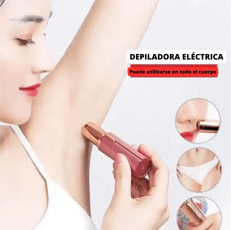 Depiladora portátil + Una depiladora facial de regalo